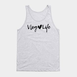 Vlog Life with a Heart Tank Top